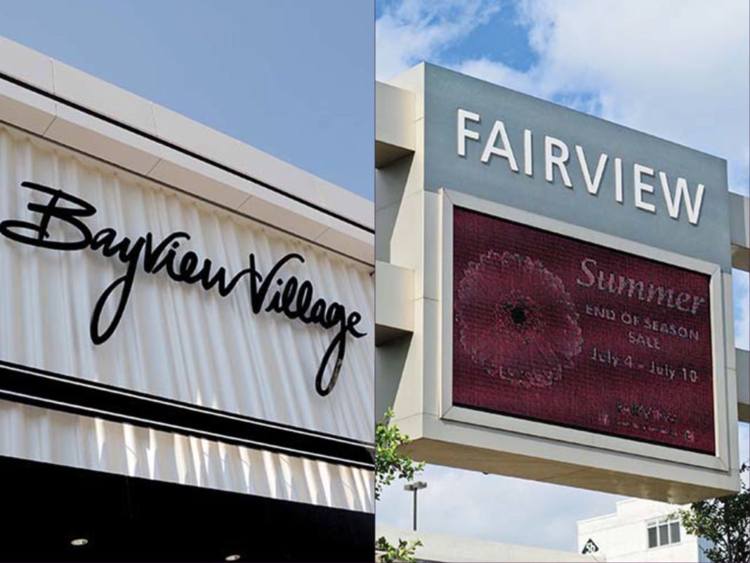 Bayview Village vs Fairview Mall