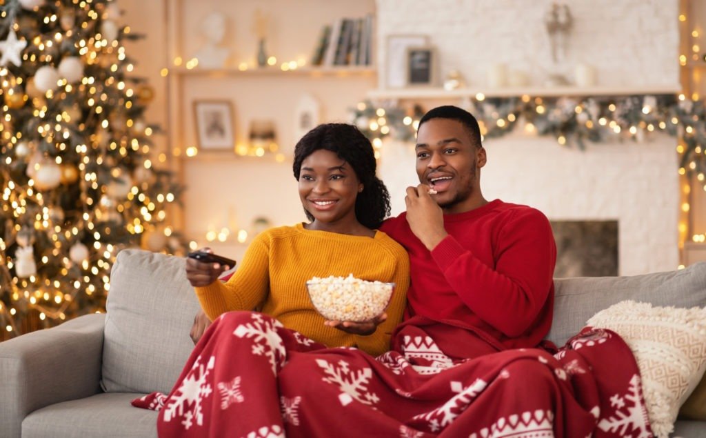 watching classic Christmas movies