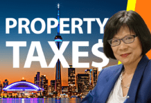 What Mayor Chow’s Massive Property Tax Increase Means for Toronto city of toronto skyline with mayor chow
